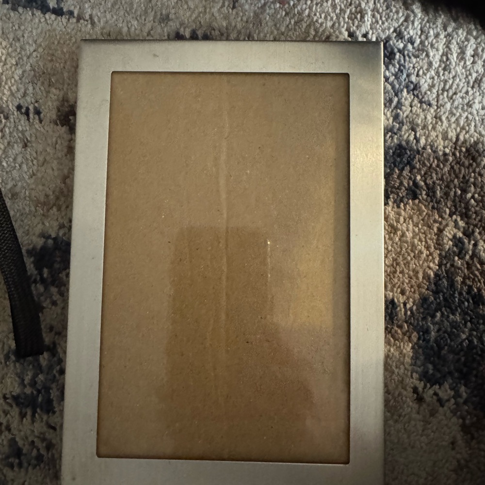 Sleek Silver Photo Frame